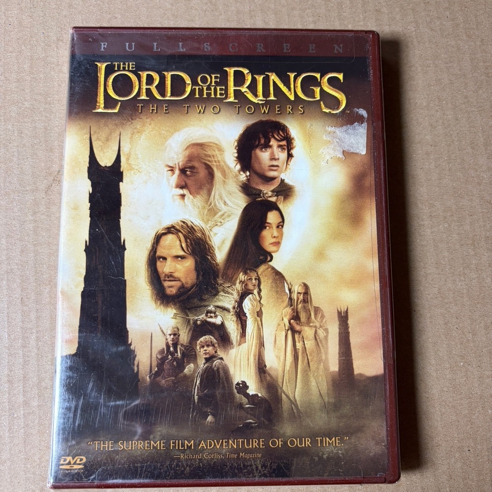 Lord Of The Rings: The Two Towers 2 Disc Set Sealed